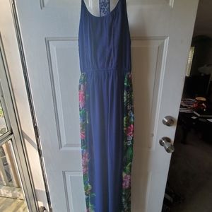 Summer Paradise Print Maxi Dress